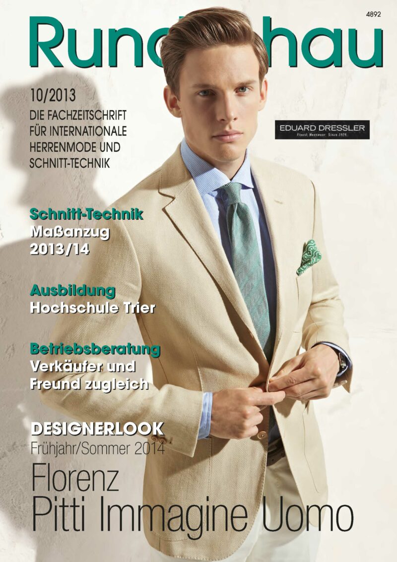 Produkt: Rundschau für Internationale Herrenmode 10.2013 Digital