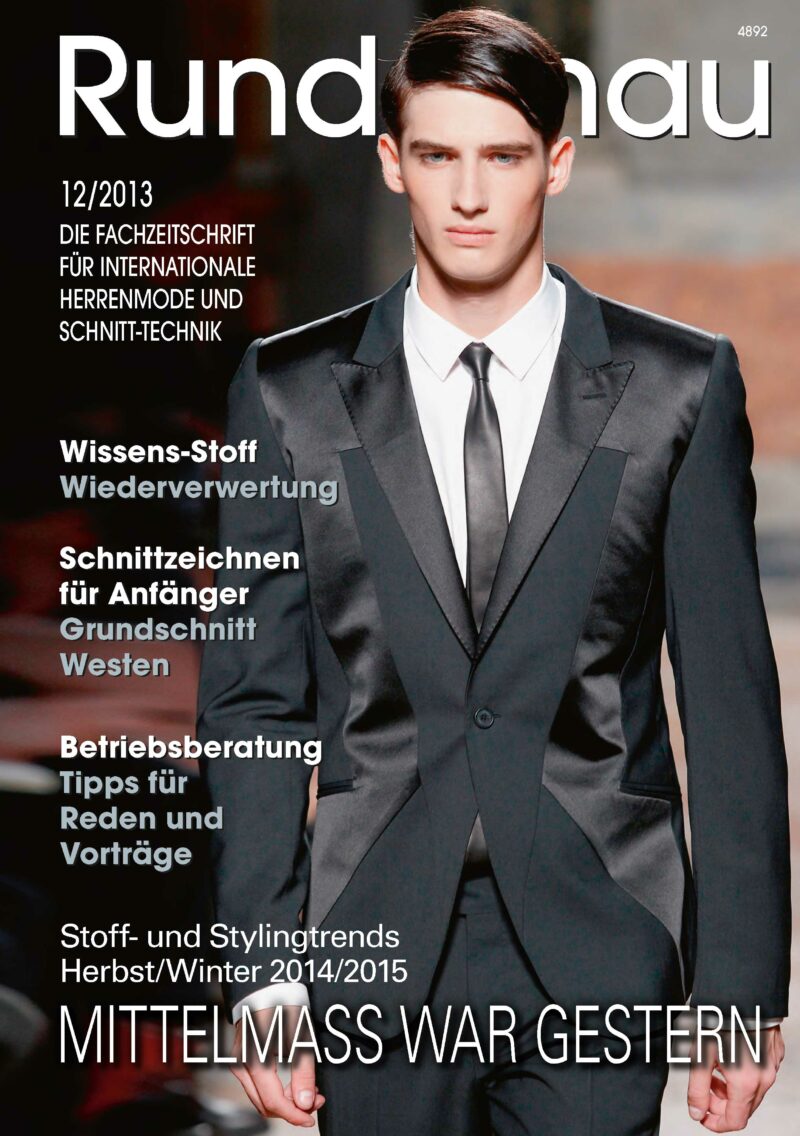 Produkt: Rundschau für Internationale Herrenmode 12.2013 Digital