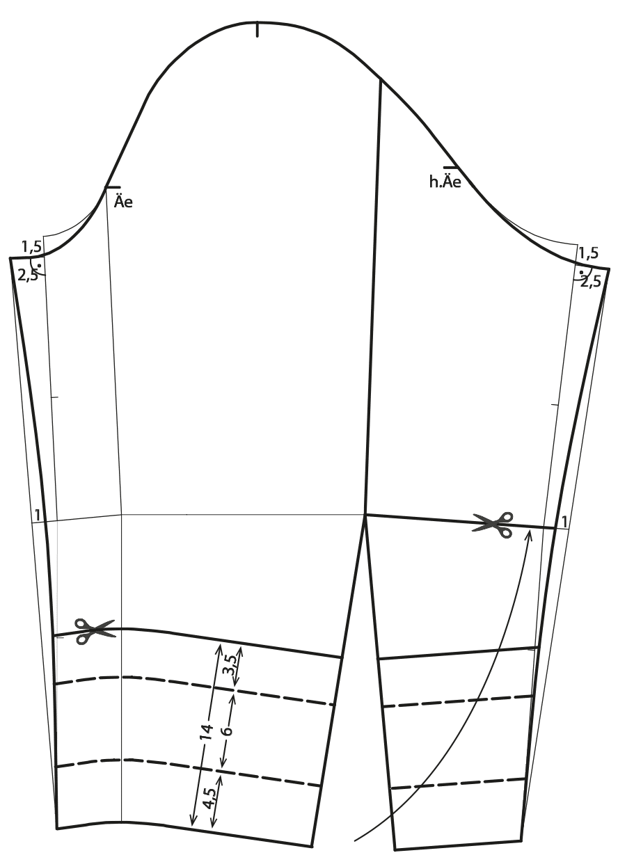 Pattern Construction for a Caban Jacket