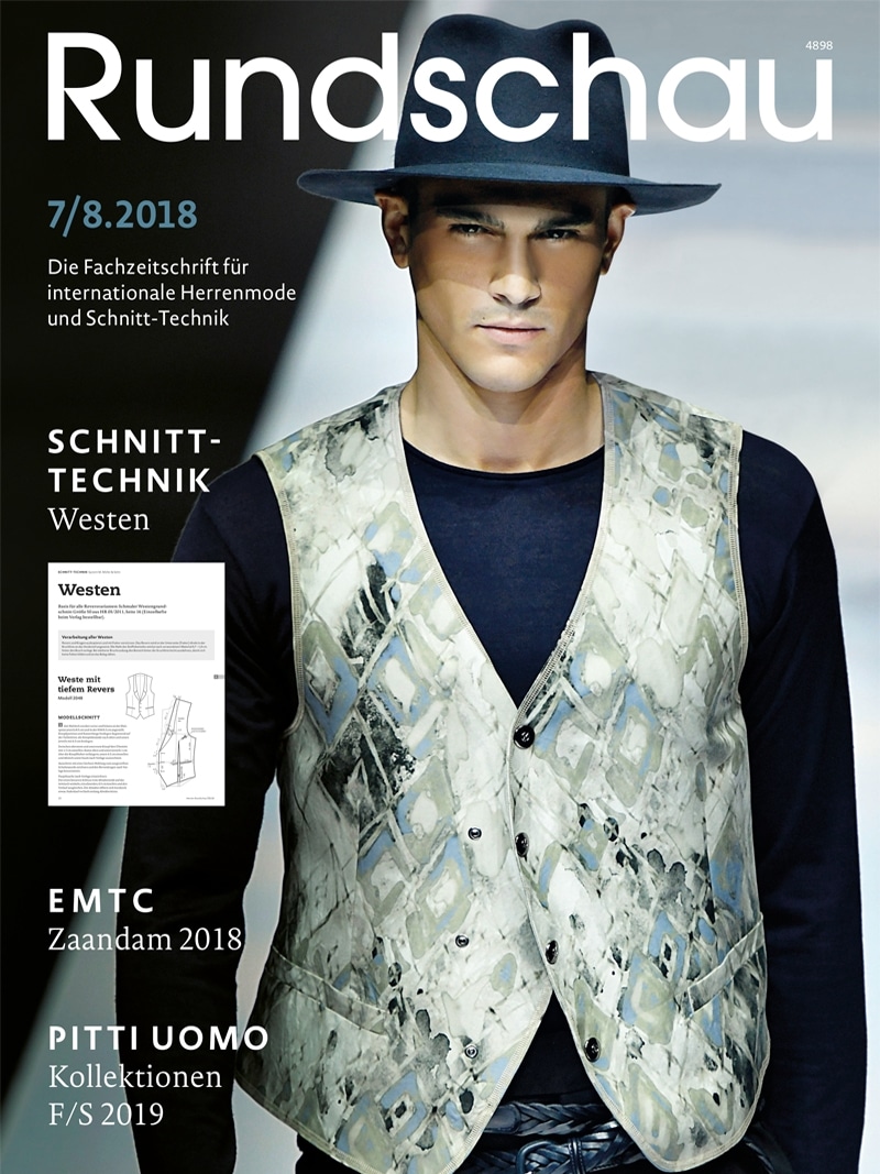 Produkt: Rundschau für Internationale Herrenmode 7-8.2018 Digital