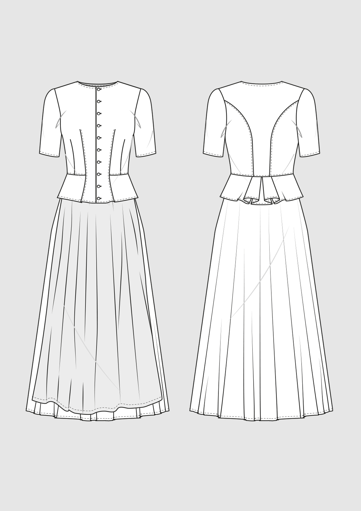 Produkt: Schnittmuster Tegernseer Dirndl