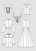 Produkt: M. Müller & Sohn - Schnittmuster - KOB - Dirndl 1