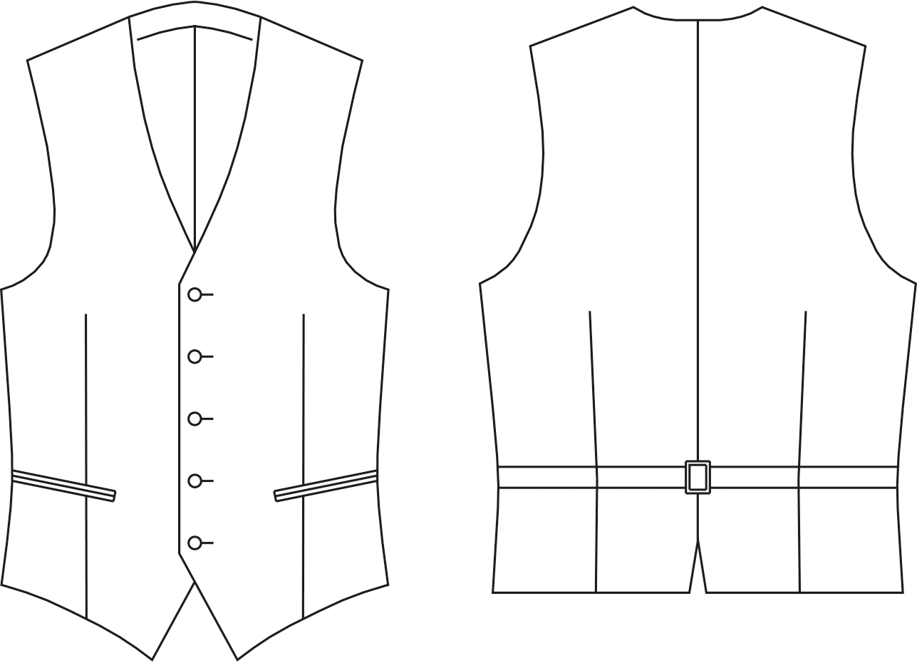 suit vest pattern