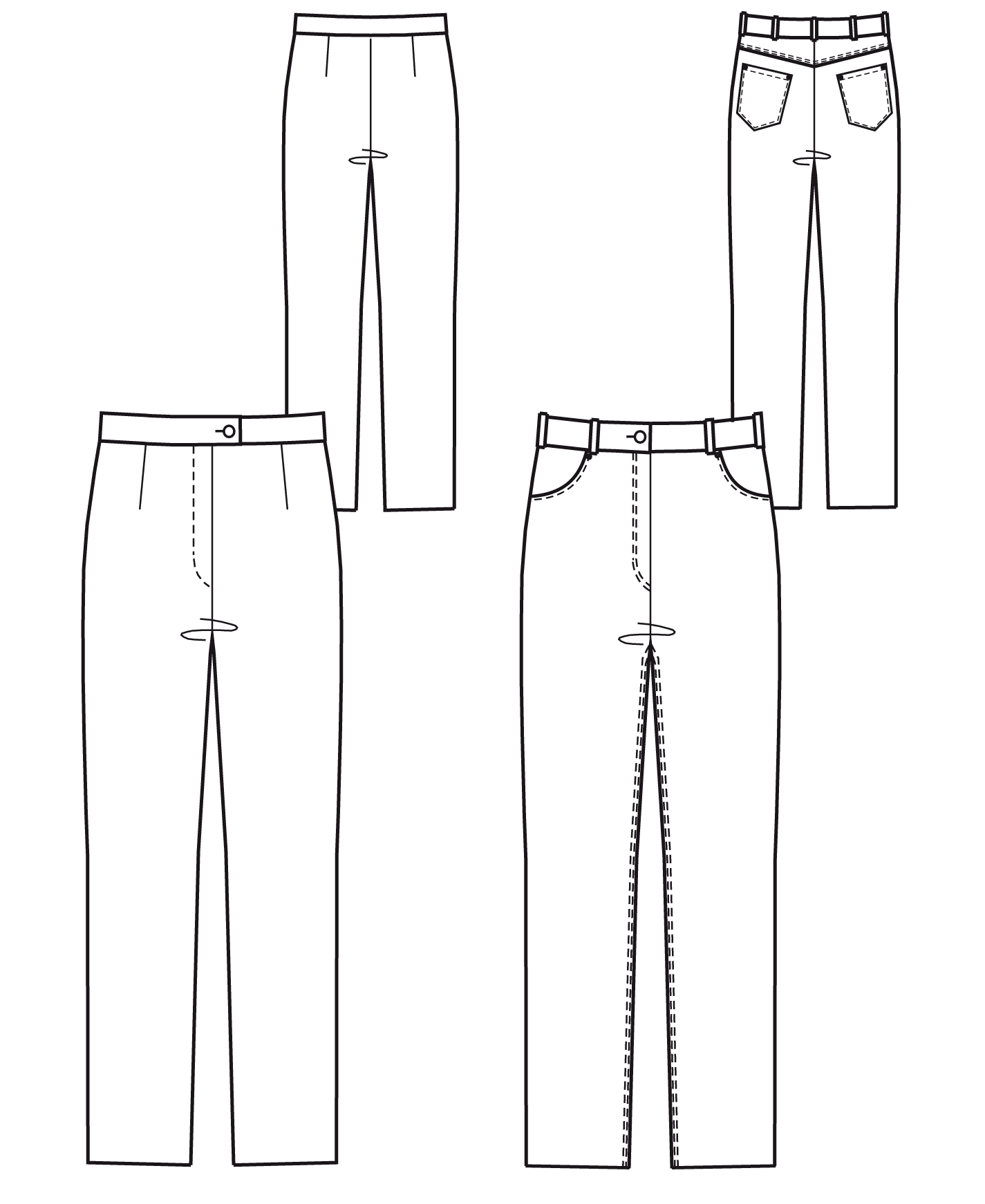 Grading Trousers Patterns › M.Mueller & Sohn