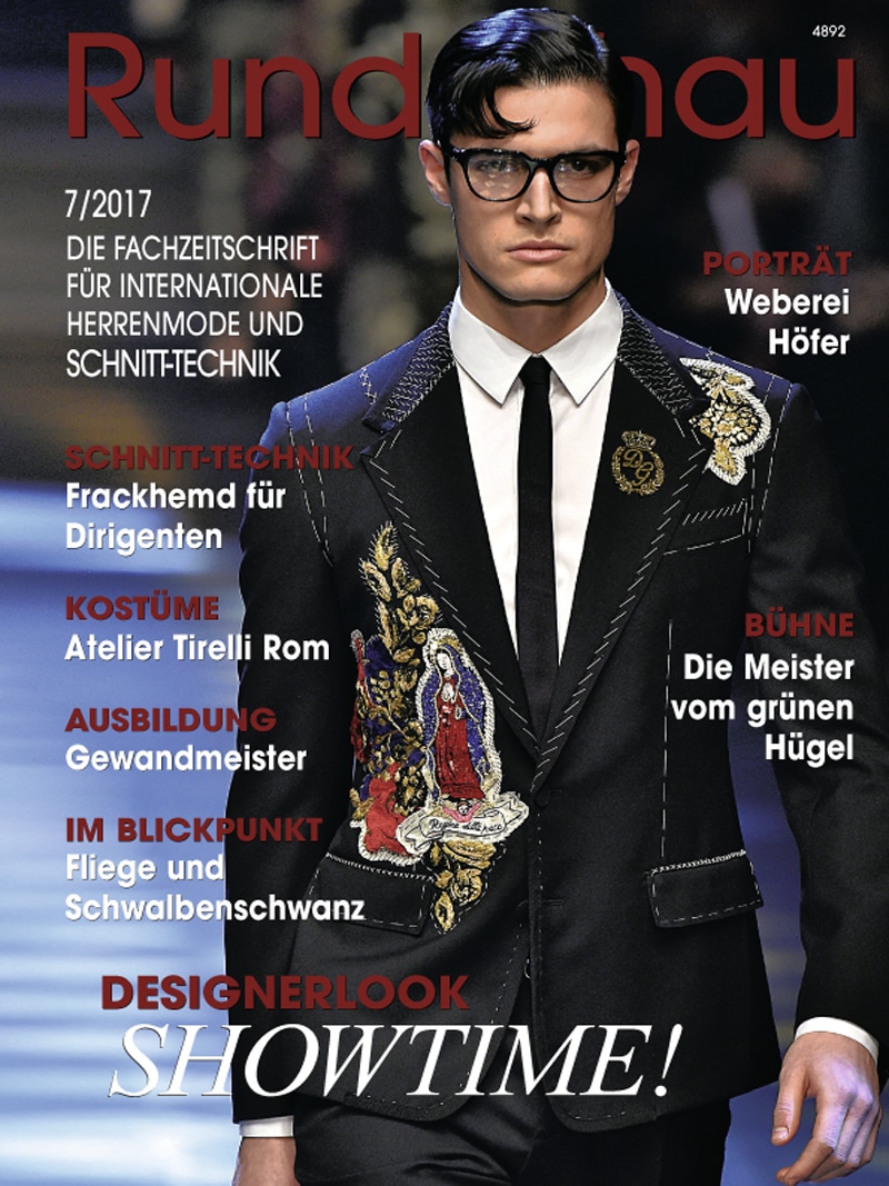 Produkt: Rundschau für Internationale Herrenmode 7/2017 Digital