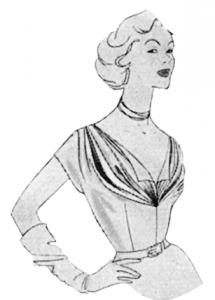 Dresses of the 50s – Neckline Shapes › M.Mueller & Sohn