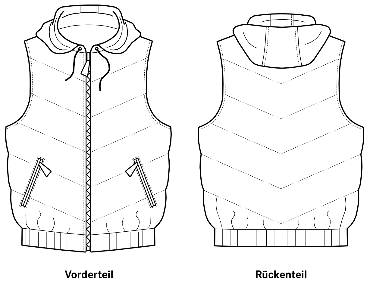 Steppjacke nähen