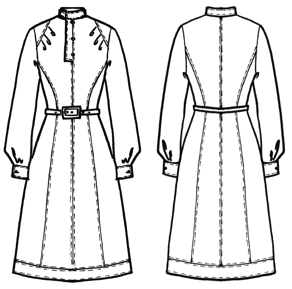 Vintage Dresses - Pattern Construction for Figure Deviations