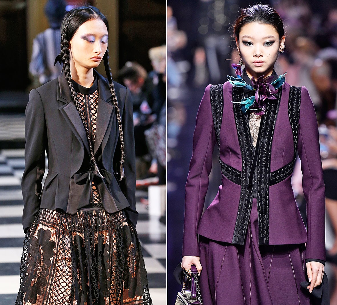 Inspiration Runway: Bora Aksu and Elie Saab