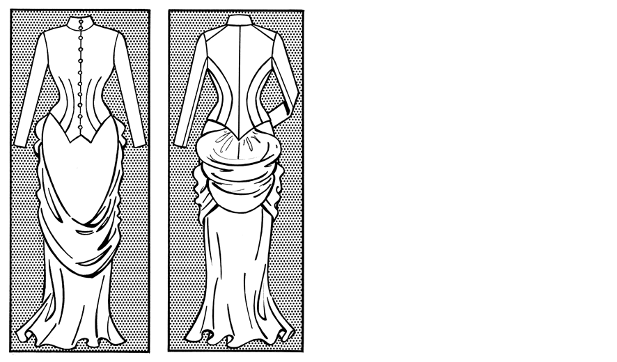 Um 1880 – Die Küraß-Taille - Gründerzeit