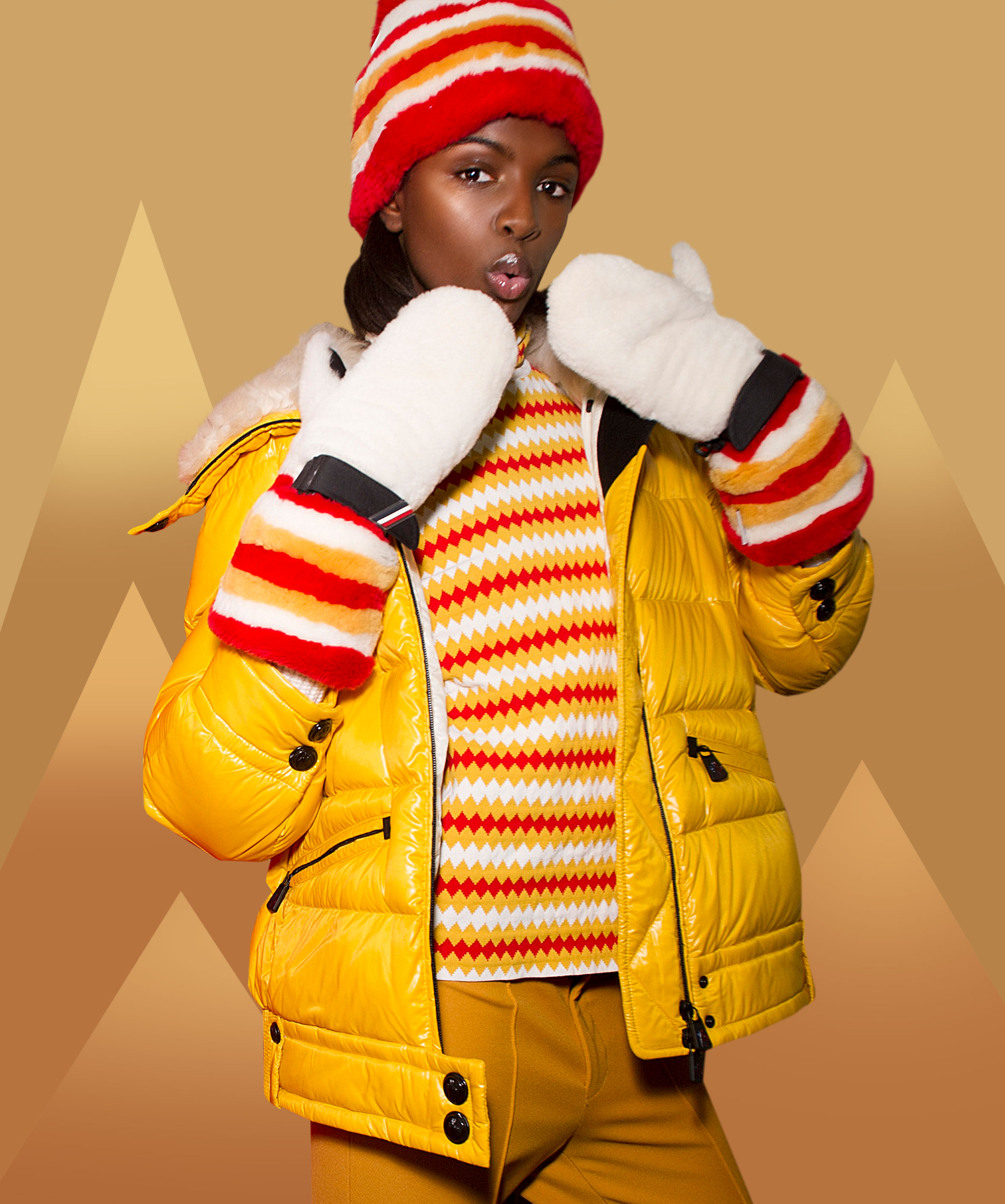 Ski suit by Moncler