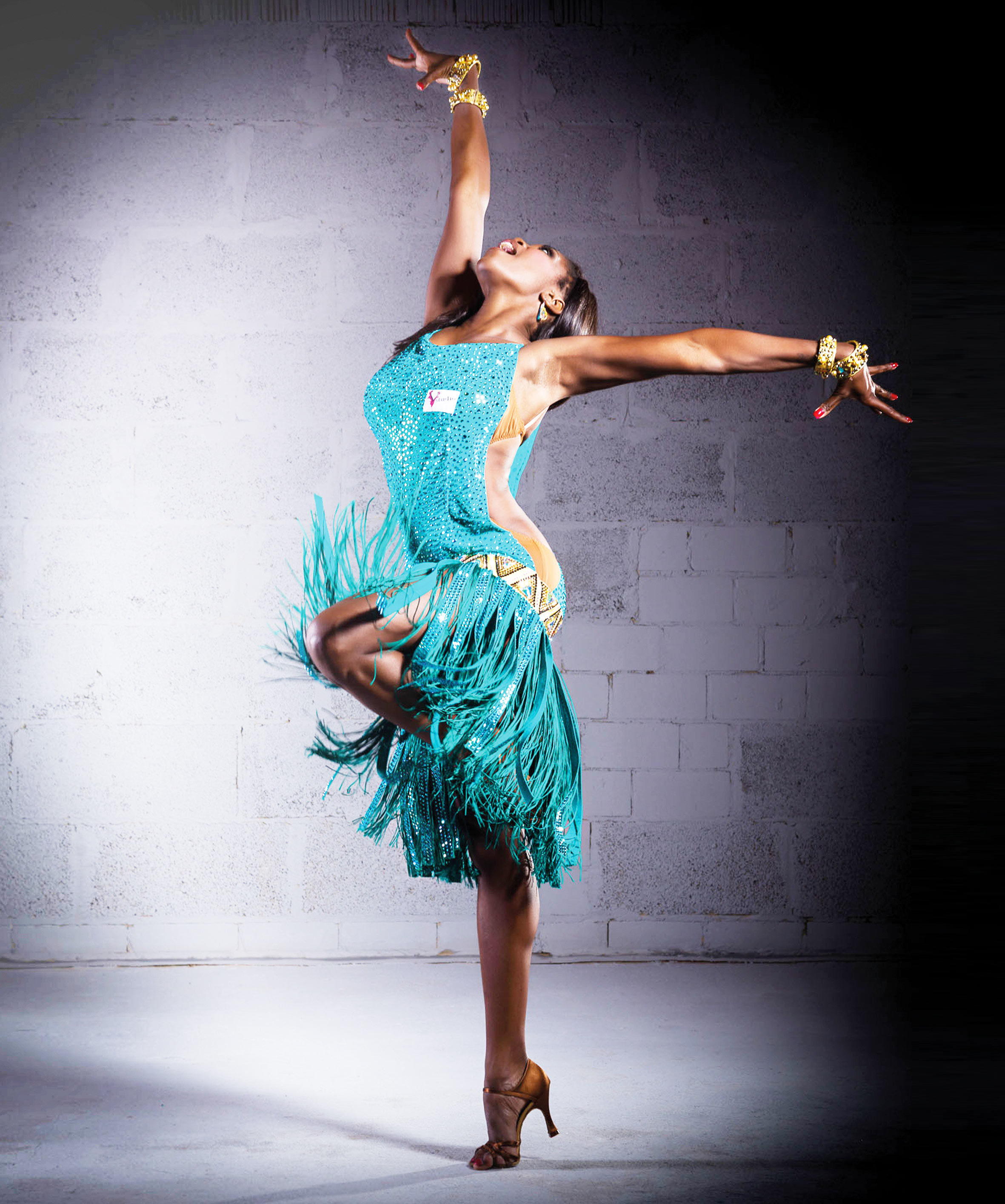 Dress by V-STUDIO dance fashion