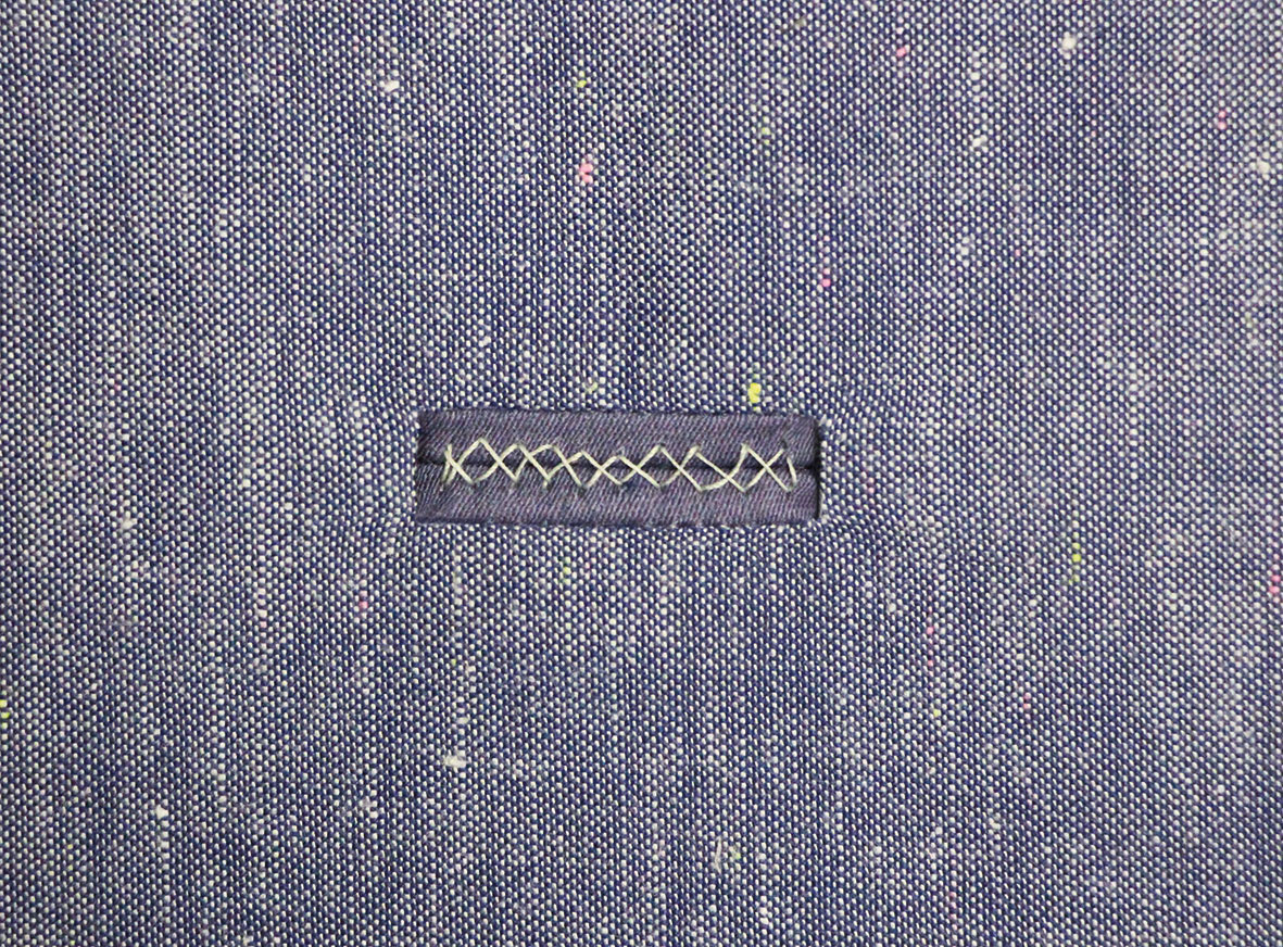 Sewing a Piping Buttonhole › M.Mueller & Sohn