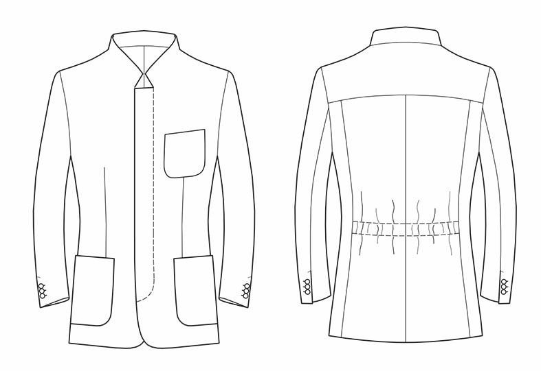 Collar Shapes for Suit Jackets and Shirts › M.Mueller & Sohn