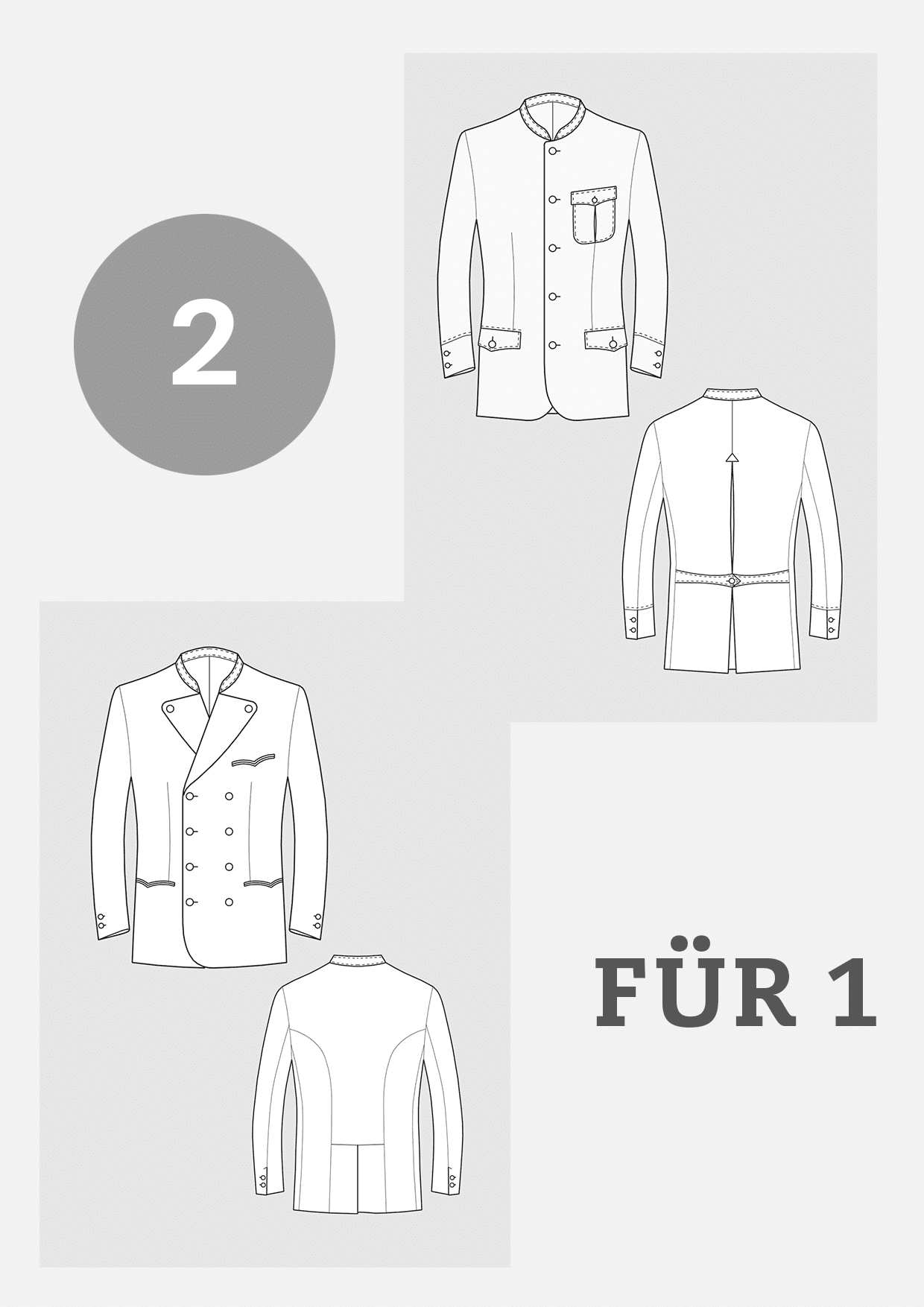 Produkt: 2 für 1 – Trachtenaktion: Trachtenjacken für Herren