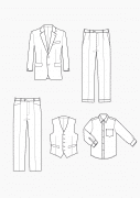 Produkt: PDF-Download: Schnitt-Technik Anzug für Jungen