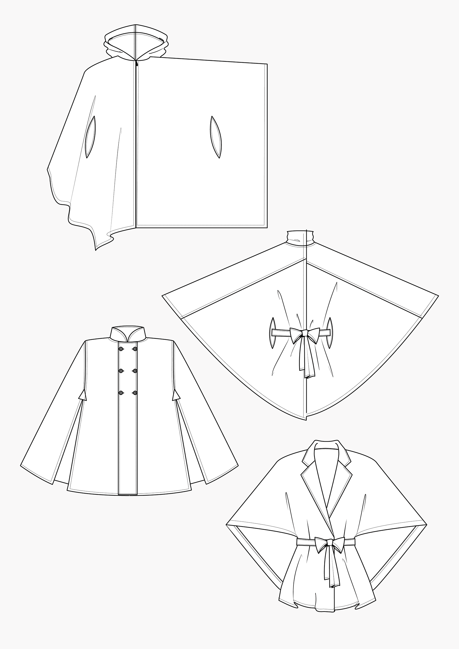 Produkt: Schnitt-Technik Capes und Ponchos