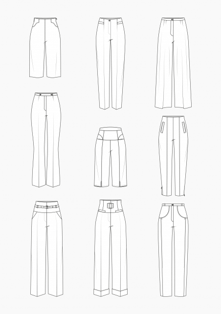 Next Stoffhose Relaxed Fit Konische Hose Mit Italienischer Wolle (1-tlg