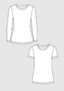 Produkt: M. Müller & Sohn - Schnittmuster - DOB - Grundschnitt Langarmshirt und T-Shirt