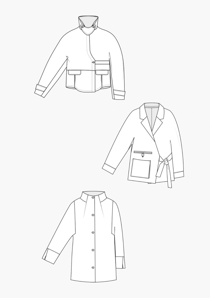 Produkt: Schnitt-Technik DOB Jacken mit Keil Varianten