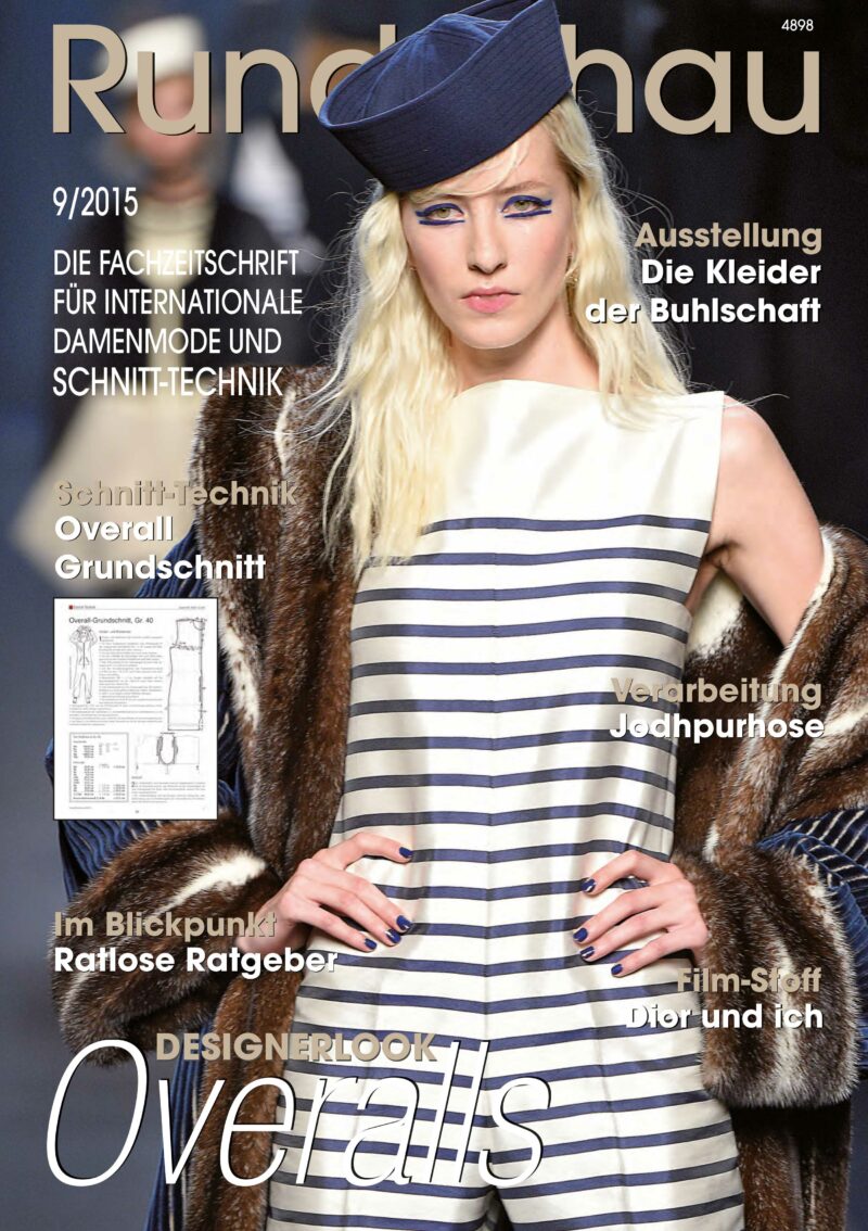 Produkt: Rundschau für Internationale Damenmode 9.2015 Digital