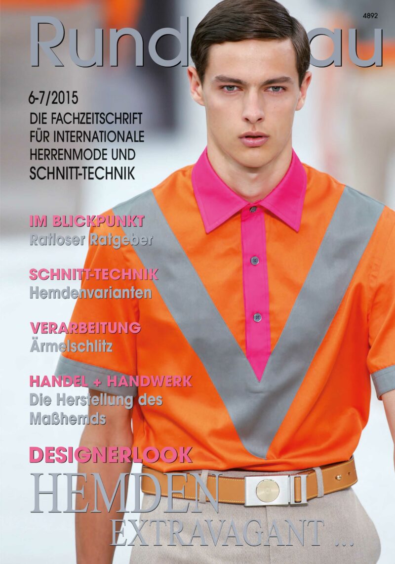 Produkt: Rundschau für Internationale Herrenmode 6/7.2015 Digital