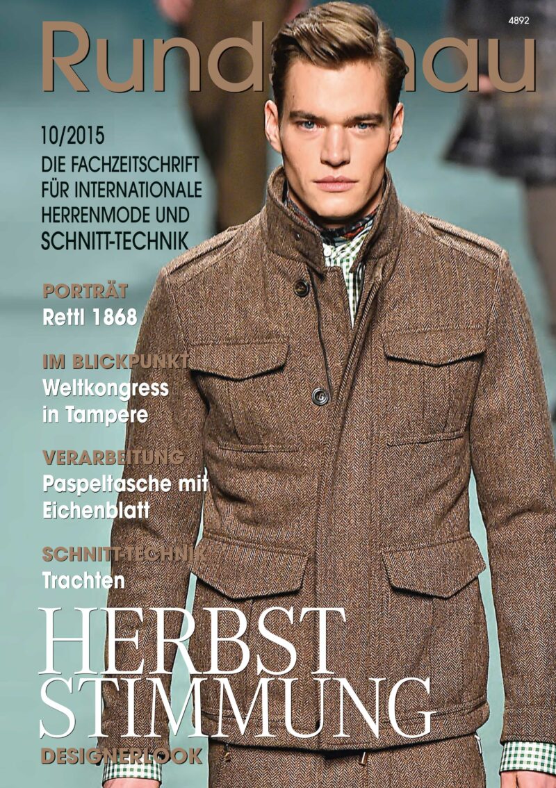 Produkt: Rundschau für Internationale Herrenmode 10.2015 Digital