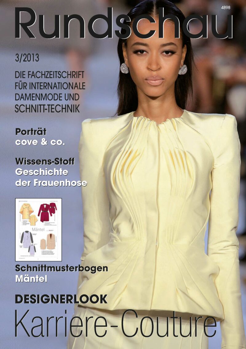 Produkt: Rundschau für Internationale Damenmode 3.2013 Digital
