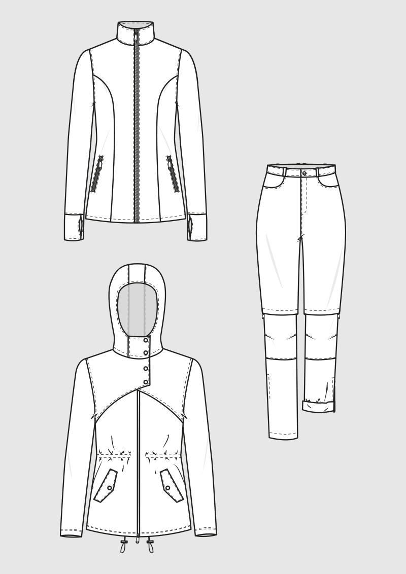 Produkt: Schnittmuster DOB Wander-Outfit