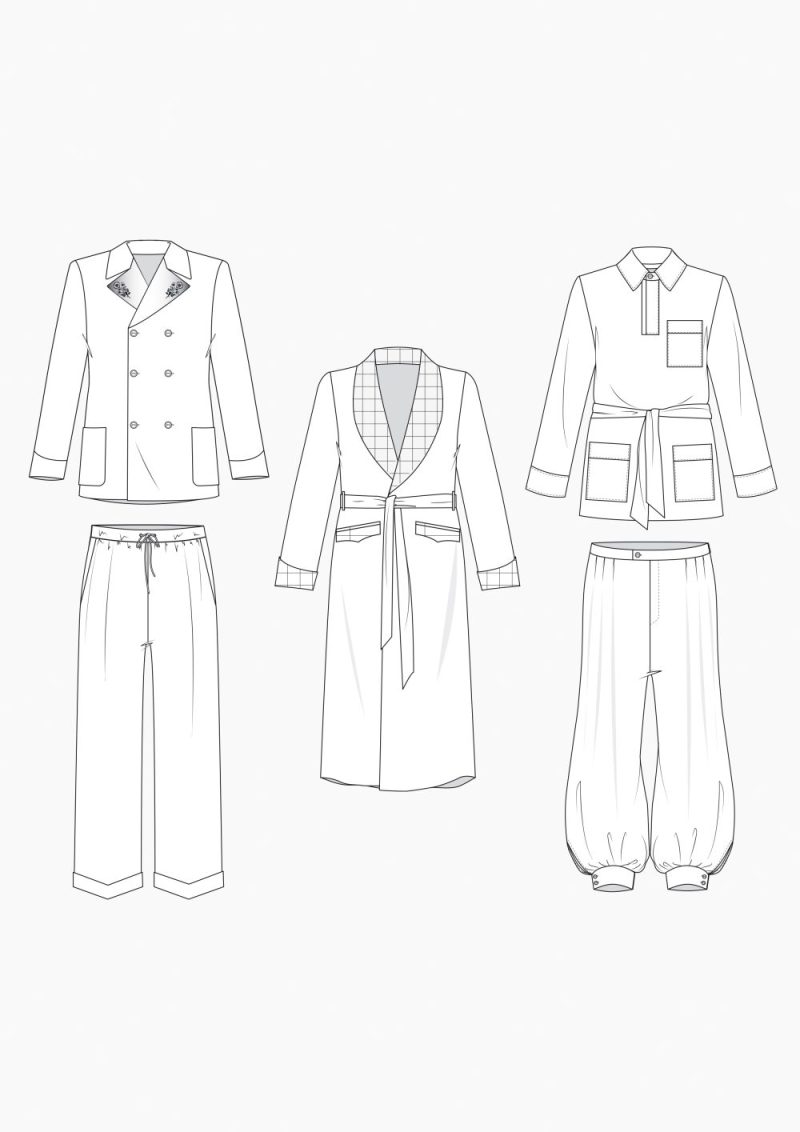 Produkt: Schnitt-Technik HAKA Vintage Hauskleidung