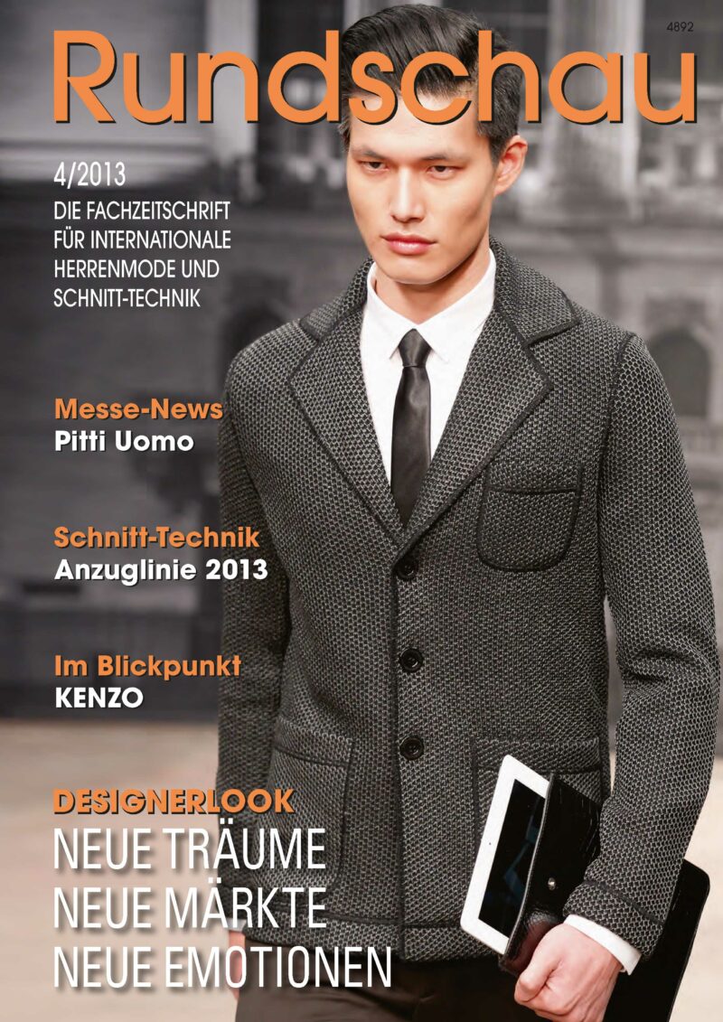 Product: Rundschau für Internationale Herrenmode 4.2013