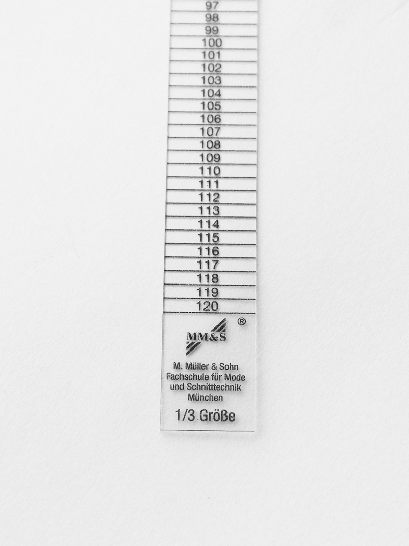 Product: Measurement Strip 1/3 Scale