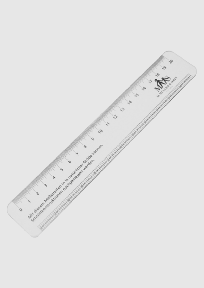 Product: Acrylic Ruler in 1/6 Scale