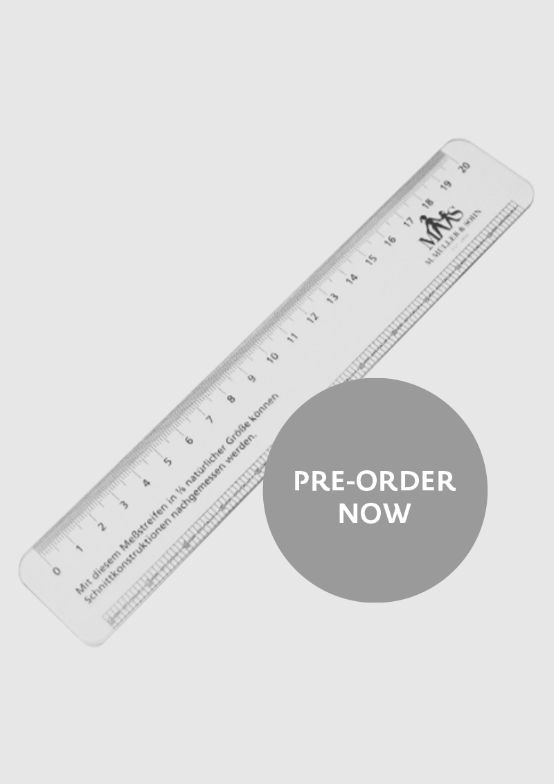 Product: Acrylic Ruler in 1/6 Scale