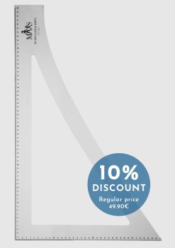 Product: M. Müller & Sohn - Zubehör - Schneiderwinkel - große Form - Acryl