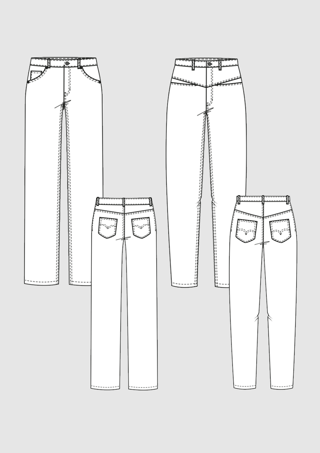Product: Pattern Jeans