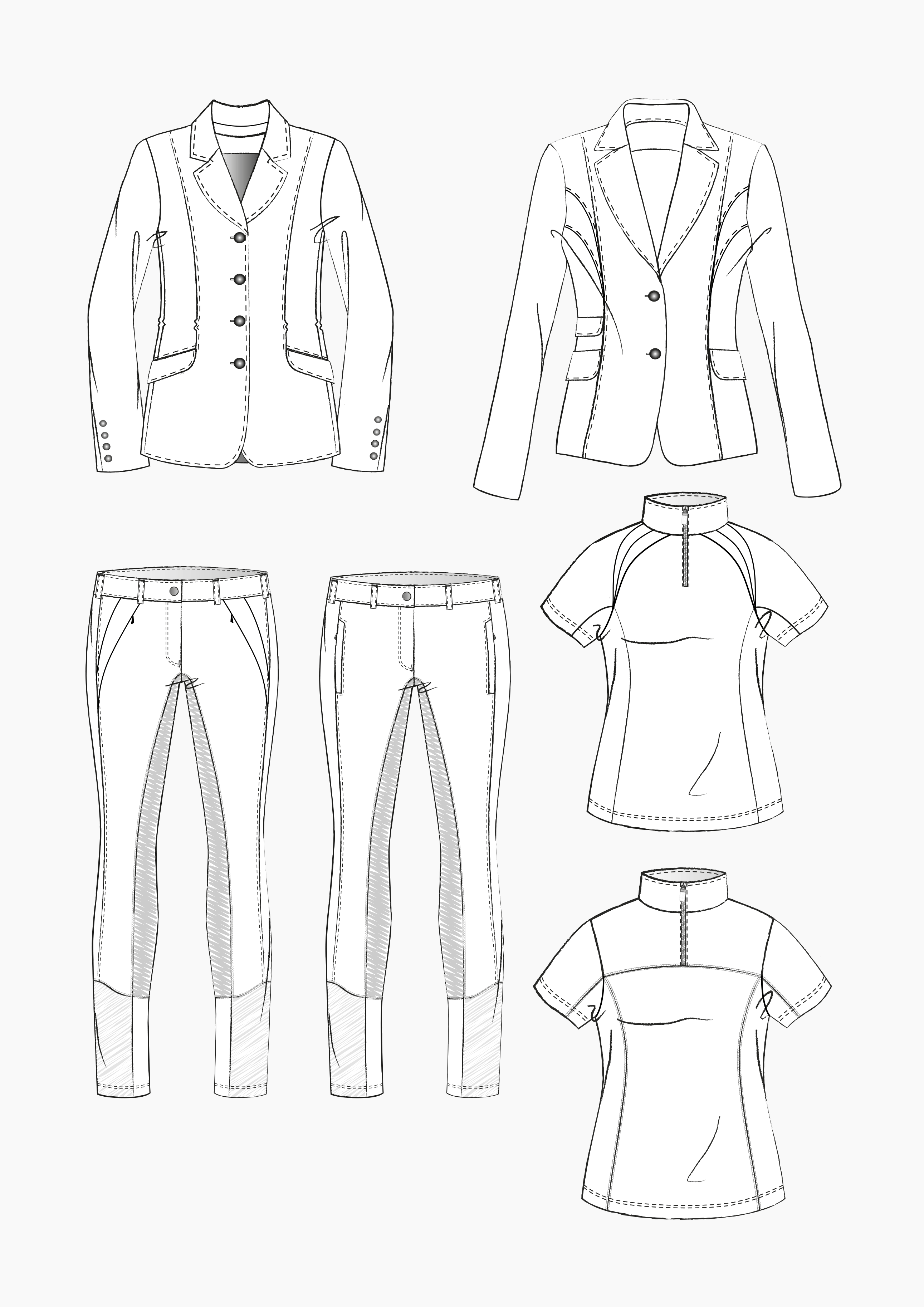 Product: Pattern Making Equestrian Apparel – Part 1