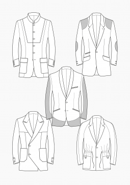 Product: Download Pattern Construction Men: Suit Jackets