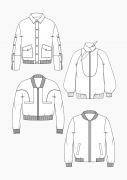 Product: Download Pattern Constructions Women: Blousons