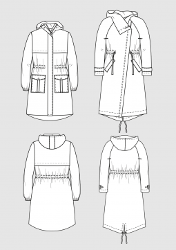 Alaska Native Parka Sewing Pattern