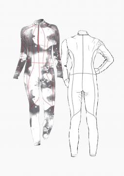 Product: Download Pattern Construction Women: Cross Country Skiing Suit