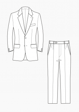 Product: PDF Download: Pattern Making Grading Jacket and Trousers