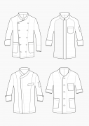 Product: Download Pattern Construction Men: Chef Jackets