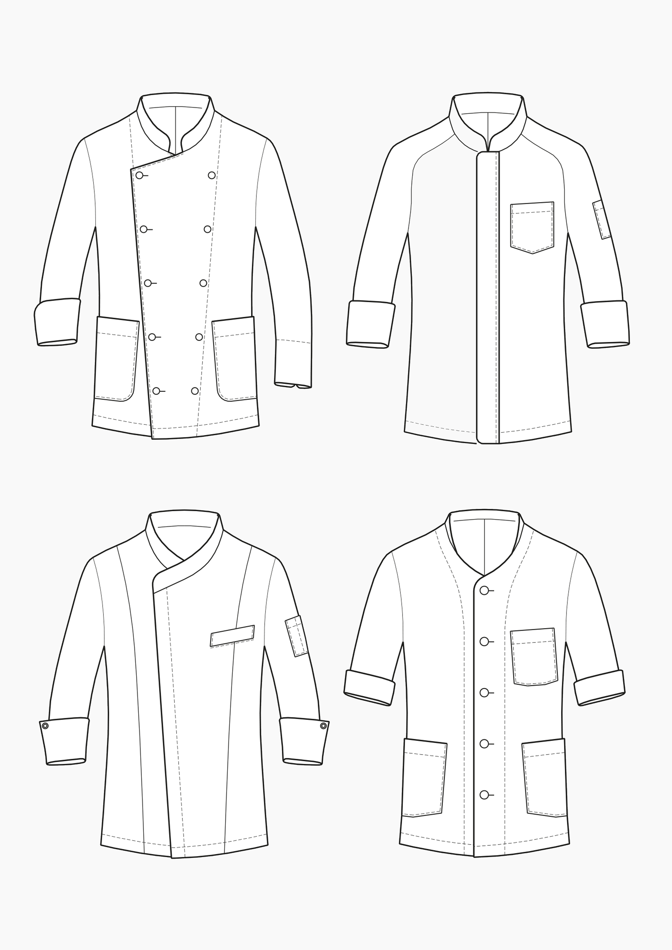 Product: Pattern Making Chef Jackets