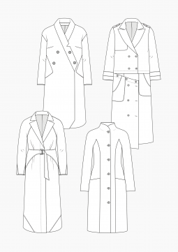 Product: Download Pattern Construction Women: Coats