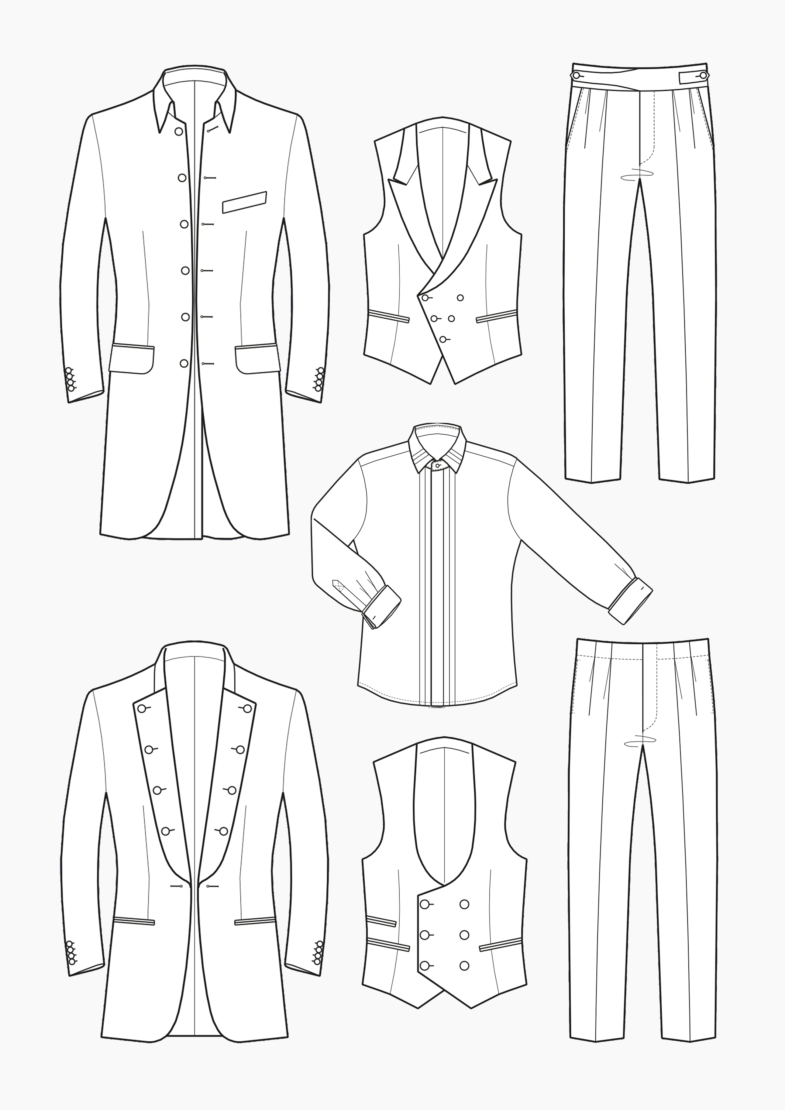 Product: Pattern Making Wedding Suits