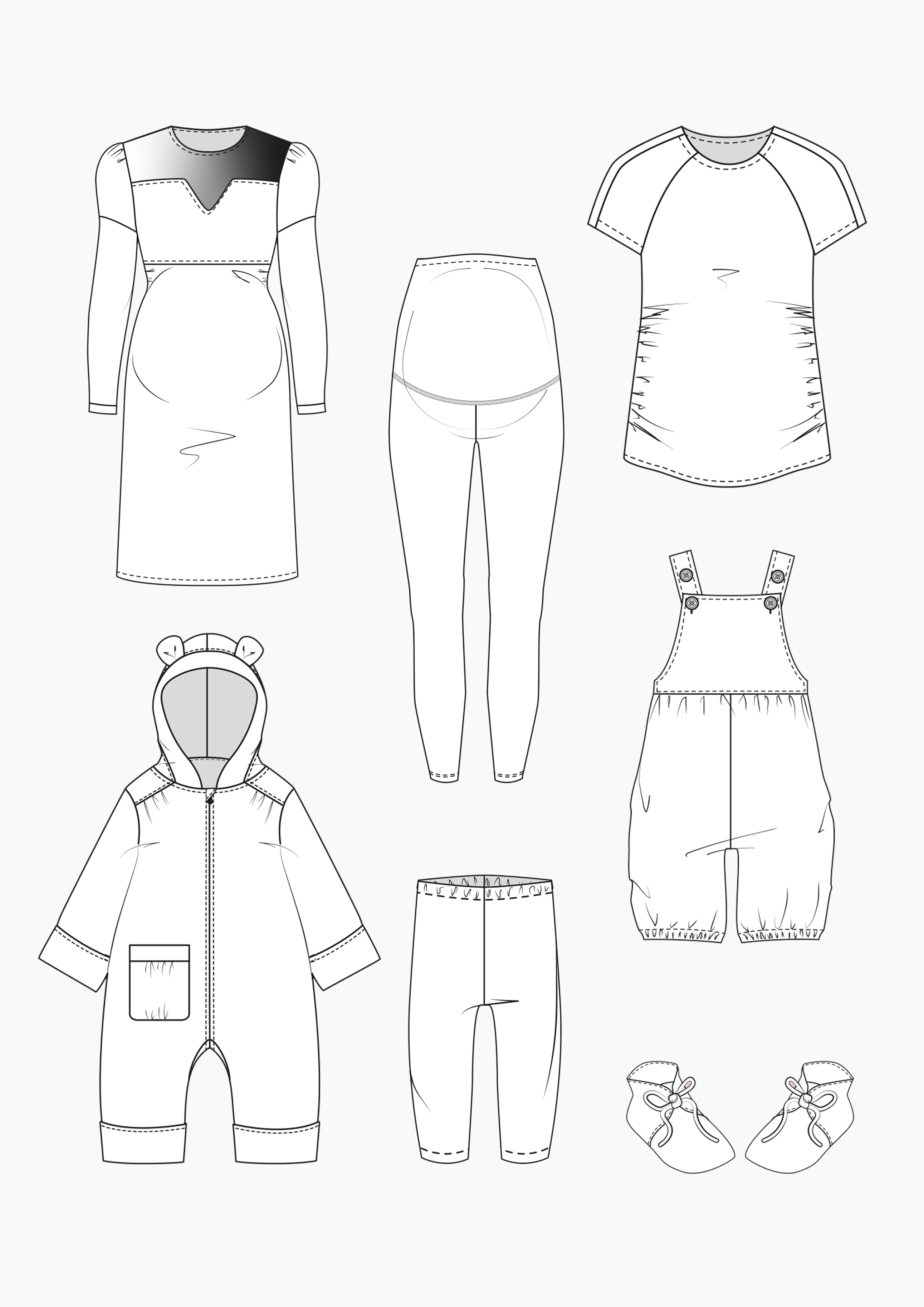Product: Pattern Making Maternity and Baby Clothes