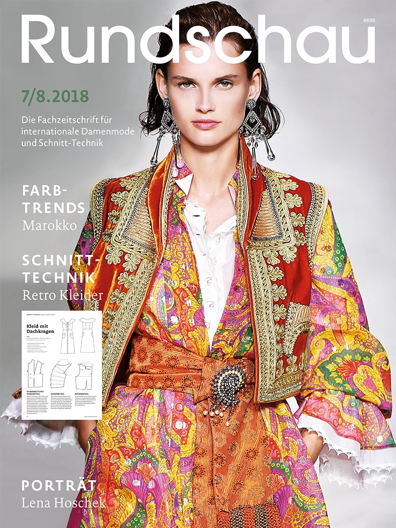 Product: Rundschau für Internationale Damenmode 7-8.2018