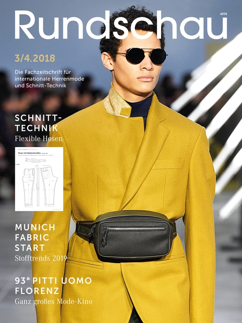 Product: Rundschau für Internationale Herrenmode 3-4.2018