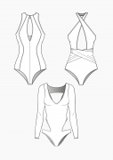 Product: Download Pattern Construction Women: Swimsuits